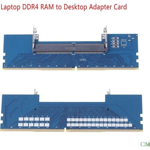 Laptop DDR4 RAM To Desktop Adapter Card Memory Tester SO DIMM To DDR4 Converter
