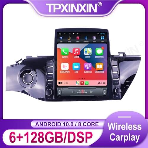 Android 10.0 Tesla IPS Screen Car Radio For KIA K2 2017+ Multimedia Video Audio Recorder DVD Player Navigation GPS Auto 2 din