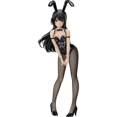 Free Shipping Anime Hand-made Home Decoration Sexy Creative Sakurajima Dance Figure Bunny Girl School Sister Model Accessories