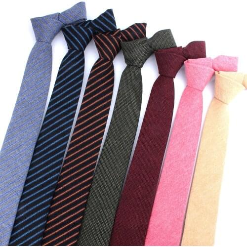 Cotton Neck Ties Groom Necktie For Wedding Party Boys Girls Tie Striped Necktie For Men Women Neck Wear Mens Stripe Ties