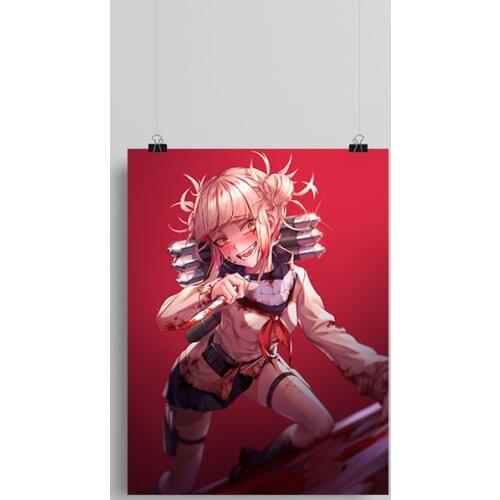 Himiko Toga My Hero Academia anime Canvas poster Painting wall Art decor Living room Bedroom Study Home Decoration Prints