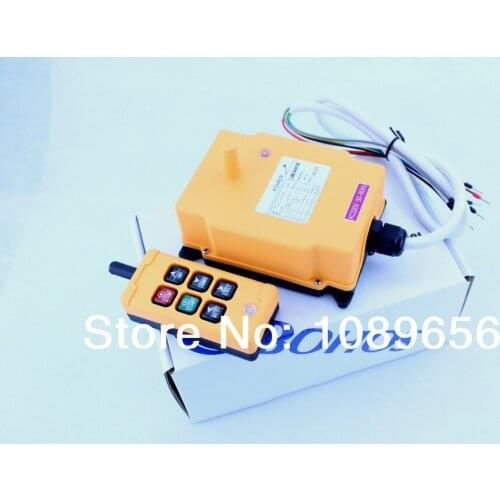 Hs-6 12VDC 6 Channels Control Hoist Crane Radio Remote Control Sysem Industrial Remote Control Hoist Crane Push Button Switch