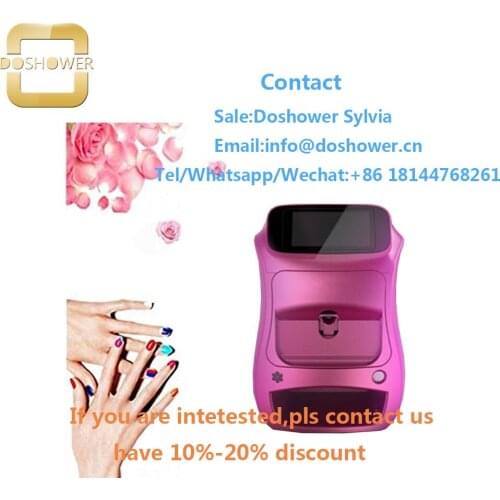Nail tools and equipment with nail art foil for intelligent touch screen digital nail printer