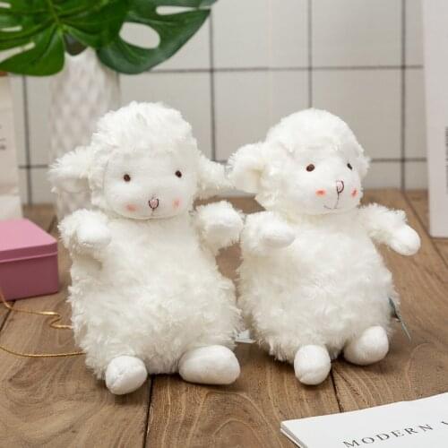 18cm Cute Sheep Plush Toy Baby Kids Appease Sleeping Doll Animal Lama Stuffed Soft Toy Birthday Gifts For Girls Children