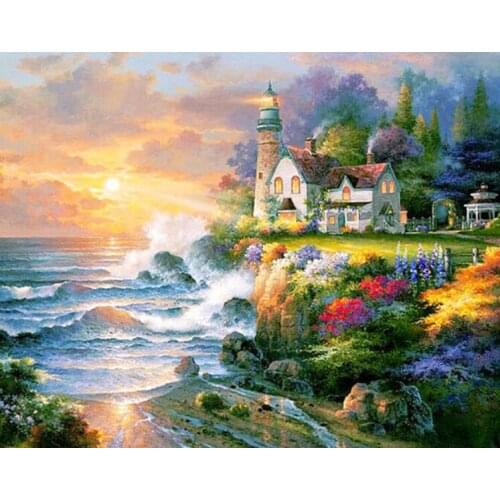 ONEROOM Embroidery Counted Cross Stitch Kits Needlework - Crafts 14 ct DMC Color DIY Arts Handmade Decor - Family