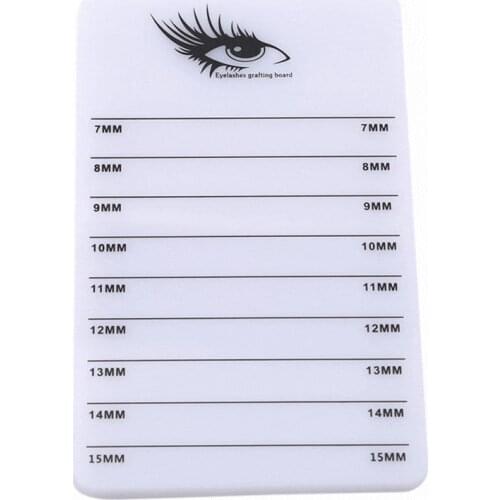 New Arrivals Eyelash Individual Tile Palette Belt Adhesive Ceramic Eye Lash Pad Acrylic Eyelash Glue Extension Pallet Holder 1PC