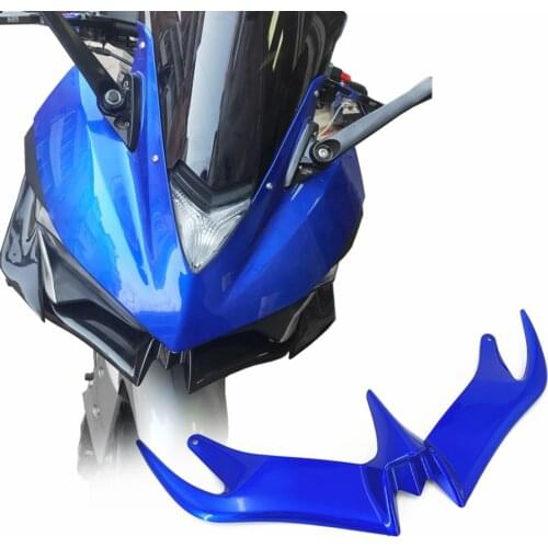 Front Cover Wind Front Aerodynamic Windshield Motorcycle For yamaha YZF R3 R25 2014 2015 2016 2017 2018 Winglets Fairing Wing