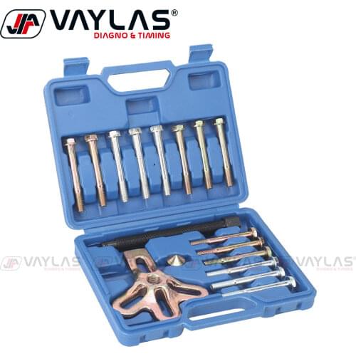 Steering Wheel Removal Tools Set 16pcs Balancer Steering Wheel Puller Removal Automotive Tools Kit