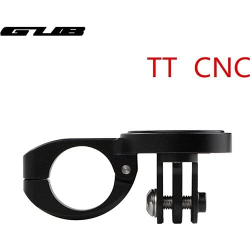 GUB 668 Bicycle computer stand TT Bracket For Garmin Bryton Cateye GoPro Aluminum alloy bicycle watch bracket Rest bike handle