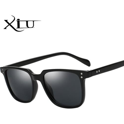 XIU Brand Design Sunglasses Square Shades Vintage Eyewear Accessories Sun Glasses For Men Women UV400