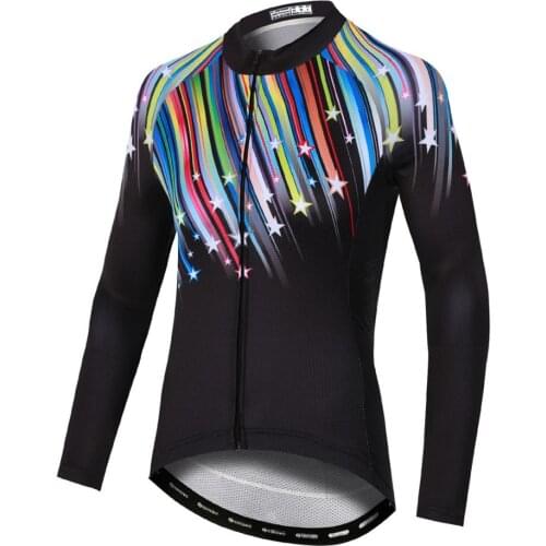 Women Cycling Jersey MTB Bicycle Clothes Female Ciclismo Long Sleeve Road Riding Shirt Team Jersey Mountain Bike Clothing