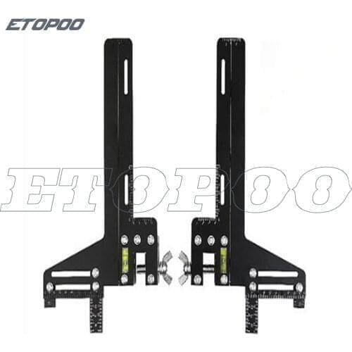 1set single line elevator rail gauge guide ruler elevator guide ruler Guideway positioning ruler School board guide ruler