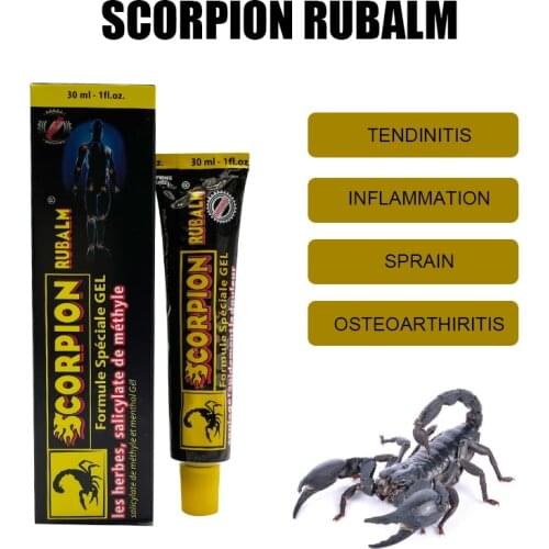 30g Scorpion Ointment Powerful Efficient Relief Muscle Pain Headache Neuralgia Acid Stasis Rheumatism Arthritis Cream 1Pcs