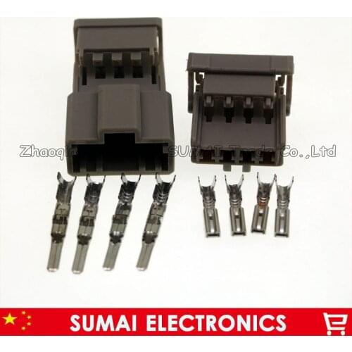 4 Way/pin 2.2mm Auto male female oxygen sensor plug connector for Honda,Toyota etc