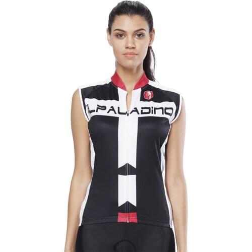 ILPALADINO 2018 Quick Dry Cycling Jersey Women Summer Breathable Mtb Cycling Clothes Bicycle Sleeveless Maillot Ciclismo Shirt