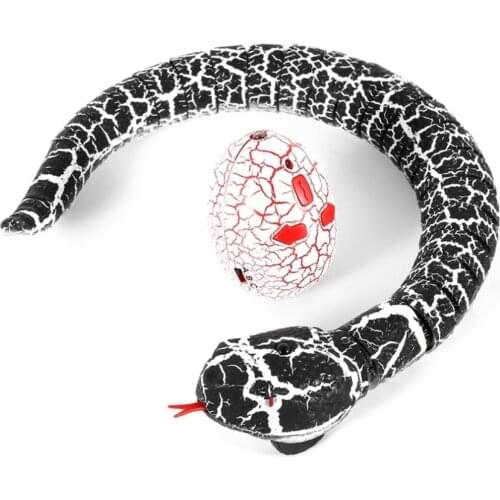 DA XIN Funny RC Remote Control Snake And Egg Rattlesnake Animal Trick Terrifying Mischief Toys for Children Funny Novelty Gift