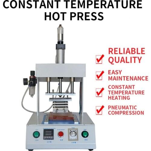 Mobile Phone Bracket Hot Press Machine LCD Screen Cable Hot Press ATECH300 Desktop Touch Screen Hot Press Machine 220V