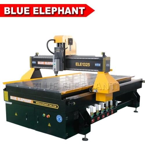 Cheap wood cnc router 1325a high quality with vacuum table and vacuum pump, new design 3kw air cooling spindle