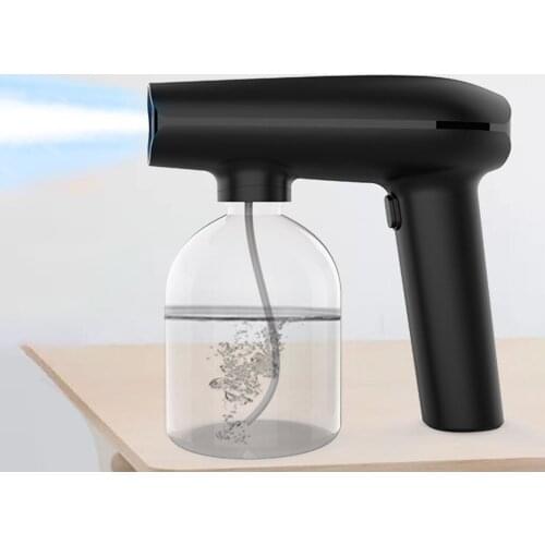 Sanitizer Sprayer Fogger Machine Blue Light Rechargeable ABS