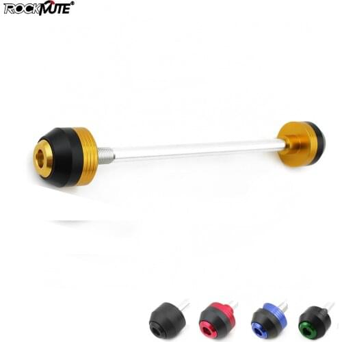 For Kawasaki ZX-6RR 2003-2004 Motorcycle Aluminum Front Axle Fork Swing Arm Crash protector Wheel Slider