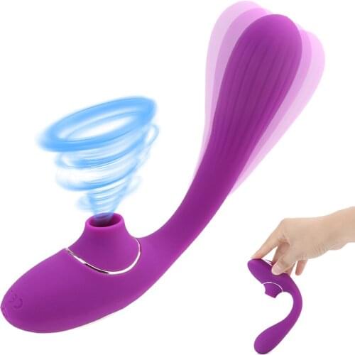 Blowjob Clit Sucking Vibrator G Spot Dildo Vibrator Oral Clitoris Stimulator Sex Vibrator Female Masturbation Sex Toys for Women