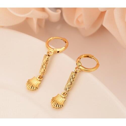 Fanshell Gold Color Copper Earring Women/Gril Gift Lovely Cute Animal Charm Jewelry kids gift diy charms wedding bridal PNG