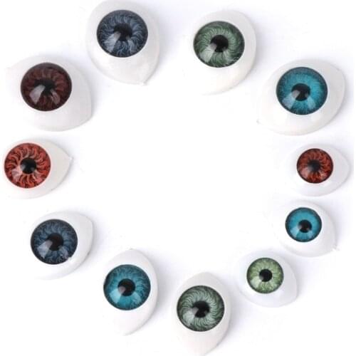 20Pcs Plastic Doll Safety Eyes For Animal Toy Puppet Making DIY Craft Accessories