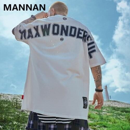 MANNAN Men's T-shirts With Inscriptions