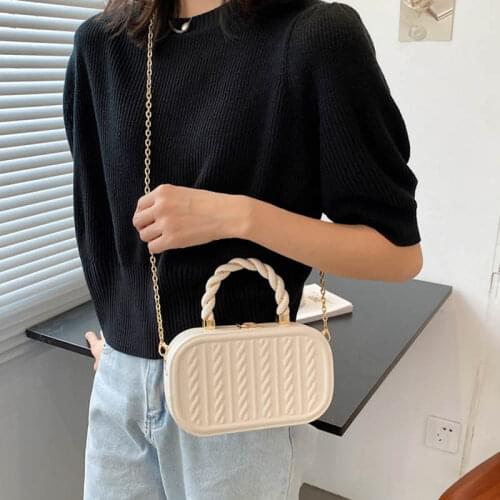 2021 New Shoulder Bag Fashion Chain Female Crossbody Bag Designer Luxury Handbags High Quality Square Phone Pack Woman Purse