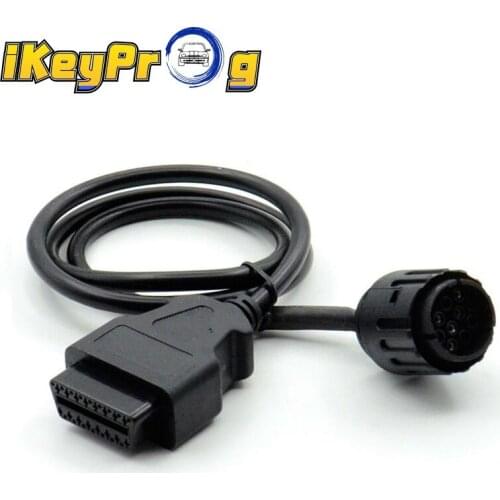 Newst For ICOM D Cable Motorcycles Cable Diagnostic Cable For10 Pin Adaptor OBD 16Pin Car Diagostic Cable