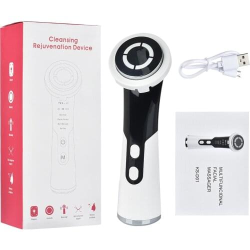 Radio Frequency Device Led Light Photon Therapy Facial Beauty Machine Face lifting Anti Aging Home Spa Professinal Skincare Tool