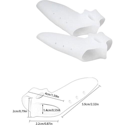 Sports Toes Valgus Corrector Pain Relief Kit Splint Protector Pads Set Support C1FF