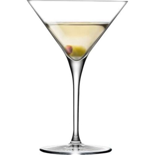 Premium Quality Transparent Classic Crystal Martini Cocktail Glasses for Home Restaurants Parties