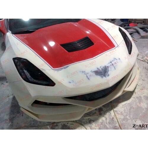 Z-ART wide body kit for Corvette C7 wide tuning body kit for Corvette C7 retrofit body kit car styling body kit