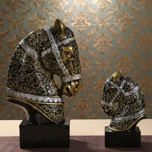 25CM tall - 2020 home office business Auspicious Lucky Success HORSE FENG SHUI Sculpture statue efficacious Mascot Protection