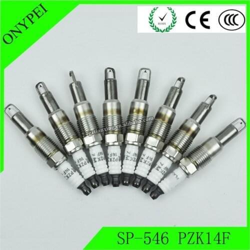 4-8pcs SP-546 SP546 PZK14F Motorcraft Platinum Spark Plug For Ford Expedition F150 F250 SP 546 PZK-14F CYFS-12Y-5 SP515 PZH14F