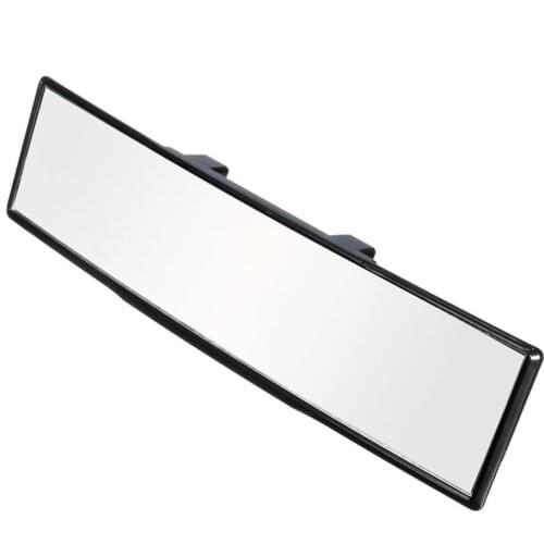Auto 300Mm Car Rear Mirror Wide-Angle Rearview Mirror Auto Wide Convex Curve Interior Clip On Rear View Mirror
