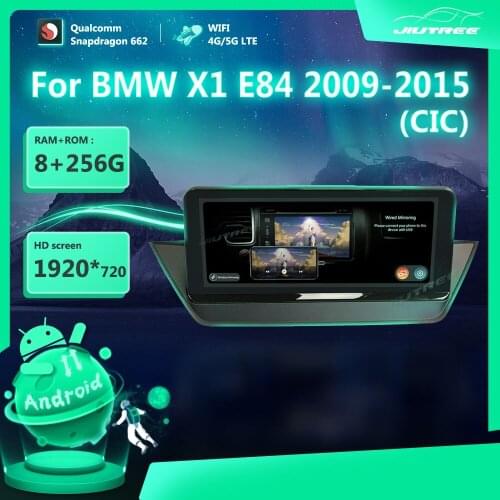 12.3 Inch 256G Android 11.0 Car Radio For BMW X1 E84 2009-2015 CIC System GPS Navigation Multimedia Player Stereo Reciver