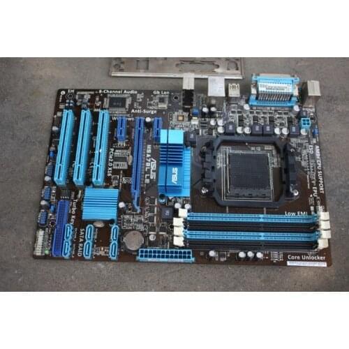 Used,Asus M5A78L LE Original Desktop Motherboard AMD 760G Socket AM3+ DDR3 32G SATA2 USB2.0 ATX