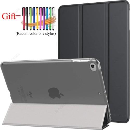 Case for Apple iPad 10.2 inch 2019 7th Gen Color fundas PU Ultra Slim wake Ultra Cover Protector ipad 10.2'' with Stylus+Film