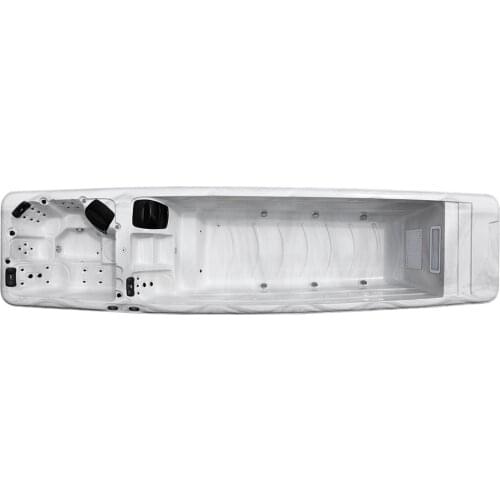 8.8 Meter Dual Swim Spa with a Hot Tub Villa Piscina Pool M-3500A