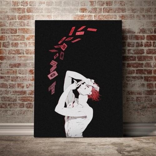 HD Print Painting Home Decor Anime Canvas Poster Modular Hunter X Hunter Hisoka Hxh Pictures Modern Living Room No Frame Wall Ar