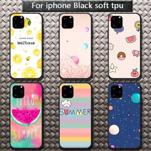 Cover Soft Cute Back Phone Cases for iPhone 8 7 6 6S Plus X 5S SE 2020 XR 11 12 Pro mini pro XS MAX
