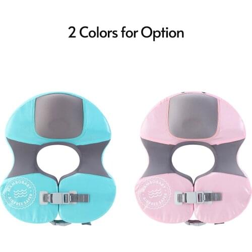 Non-Inflatable Baby Armpit Swim Float Swim Floater Summer Toys Infant Lying Swimming Ring Pool Trainer for 3-10 Months Baby