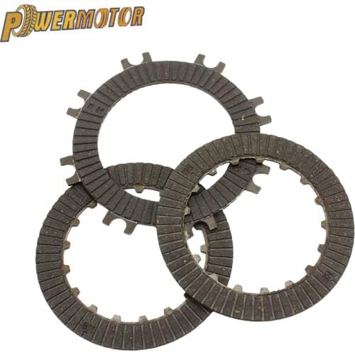 Motorcycle Auto Clutch Plates Clutch Friction Plates Set For 70cc-110cc Auto Pit Dirt Bike ATV Go-Kart
