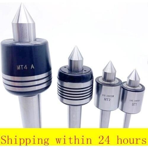 MT1 MT2 MT3 MT4 Morse CNC lathe rotary center standard double cone head Live Center For Morse turning center double top center
