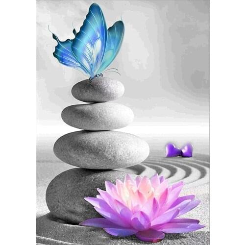 SenyuArt Paint with Diamonds Diy Full Drill Cross-stitch Kit Embroidery Rhinestone Paiting Accessories Flower Mosaic Anime Decor