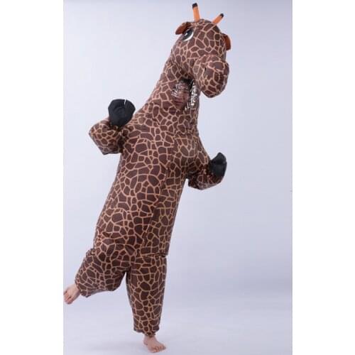 Giraffe Cosplay Inflatable Party Game Costume Clothing Advertising Promotion Carnival Halloween Christmas Easter Adult