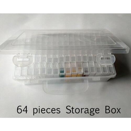 New Diamond embroidery diamond painting tool! Daimond transparent plastic storage box, jewelry Drill Storage Box Gift