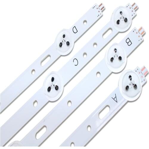 10pcs x 40 inch LED Backlight Strips ABCD type for Samsung TV SVS400A73 40D1333B 40L1333B 40PFL3208T LTA400HM23 SVS400A79